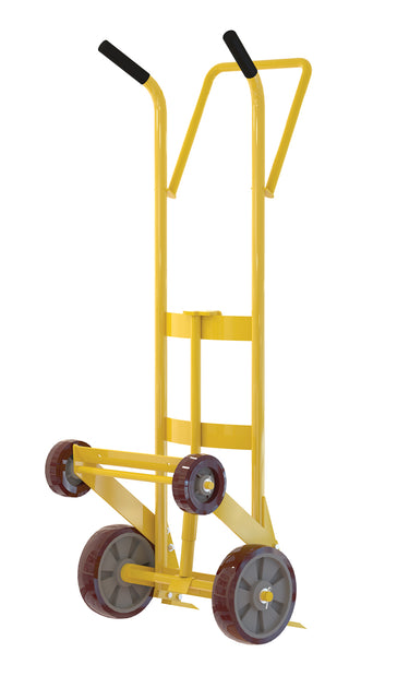 DRUM TRUCK 4 RIGID POLY WHEELS STEEL